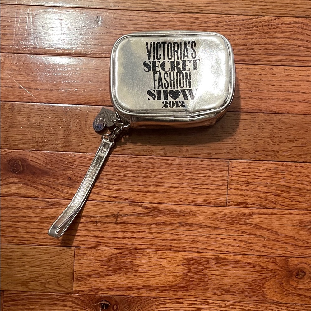 Victoria's Secret Metallic Silver Wristlet